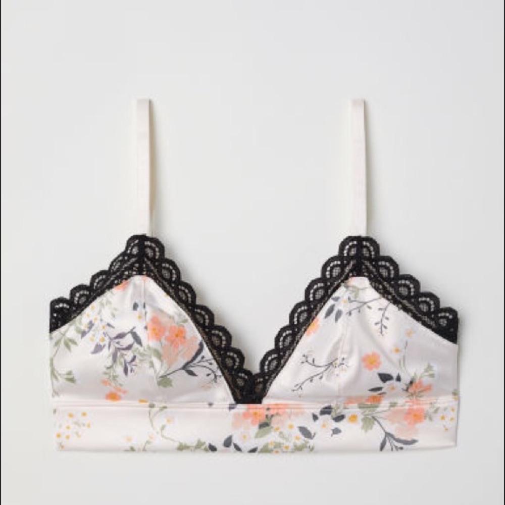 H&M Floral Soft Bra